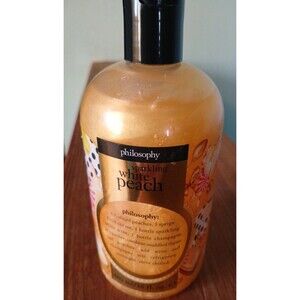 Philosophy Shampoo, Shower Gel & Bubble Bath 3-in-1 16 oz Sparkling White Peach